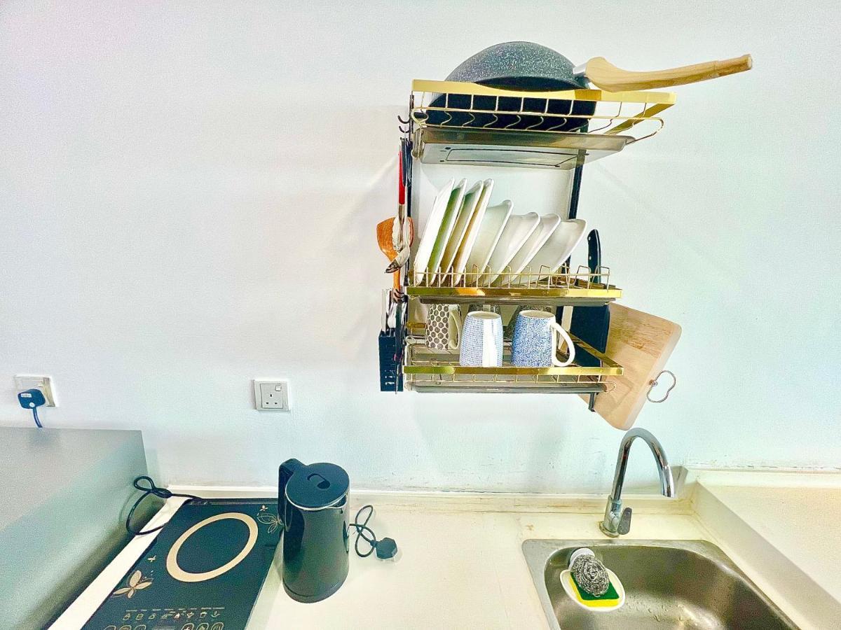 F 1-5 Pax 3Bed Cozy Home Studio Trefoil Setia Alam Wifi & Tv Shah Alam Bagian luar foto
